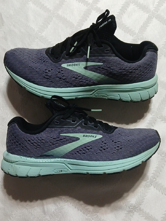 Brooks Shoes - BROOKS  Anthem 4 Gray And Mint Running Training Shoes Size 9.5 Womans